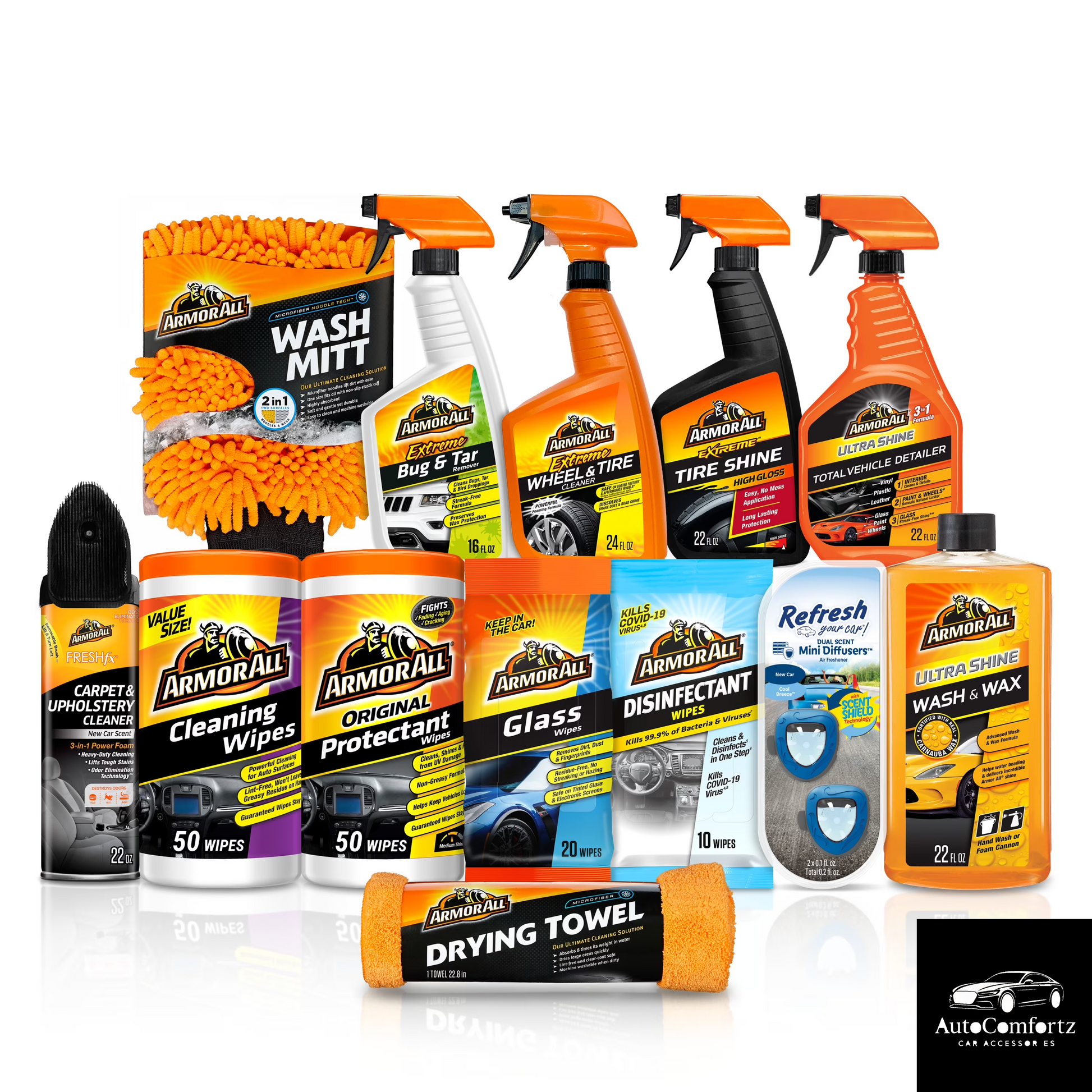 ✨ ArmorShieldz™ Complete Car Care XL Kit — 13-Piece Total Cleaning System ✨